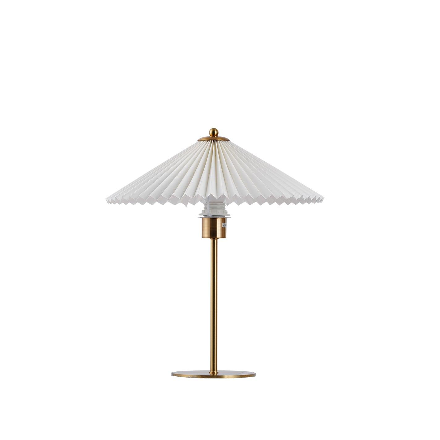 Perla Pleated Table Lamp - Vakkerlight