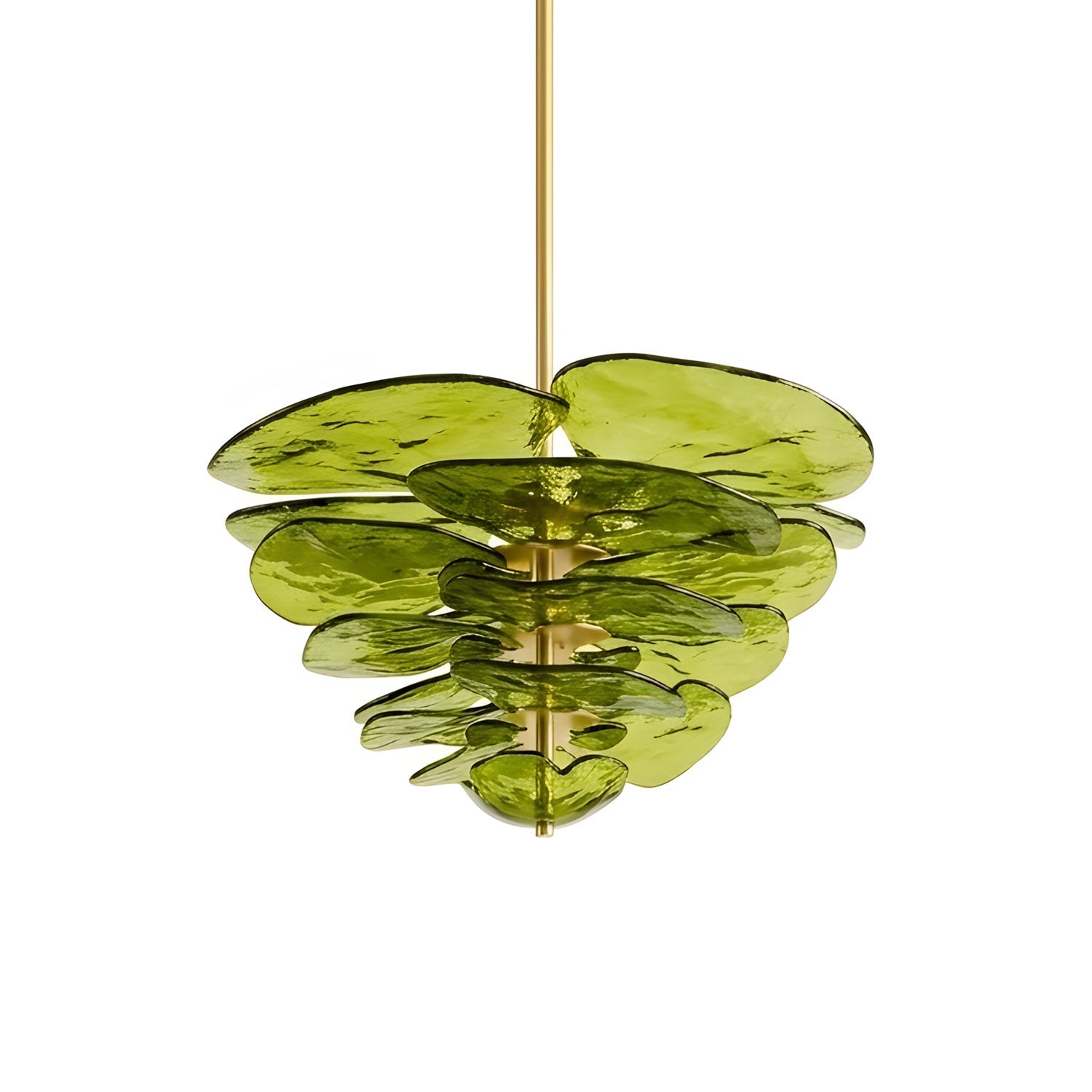 Petals Gold Murano Chandelier - DEPRIMO