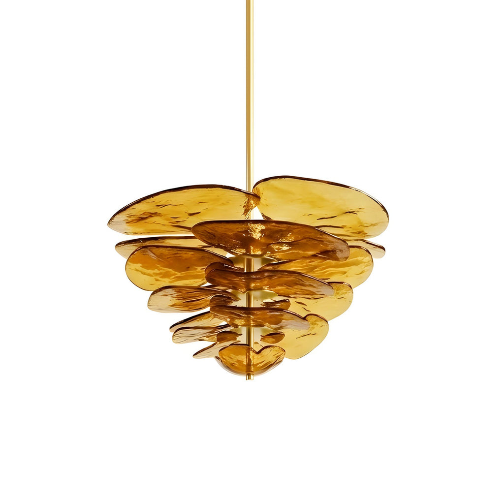 Люстра Petals Gold Murano