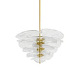 Petals Gold Murano Chandelier - DEPRIMO