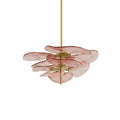 Petals Gold Murano Chandelier - DEPRIMO