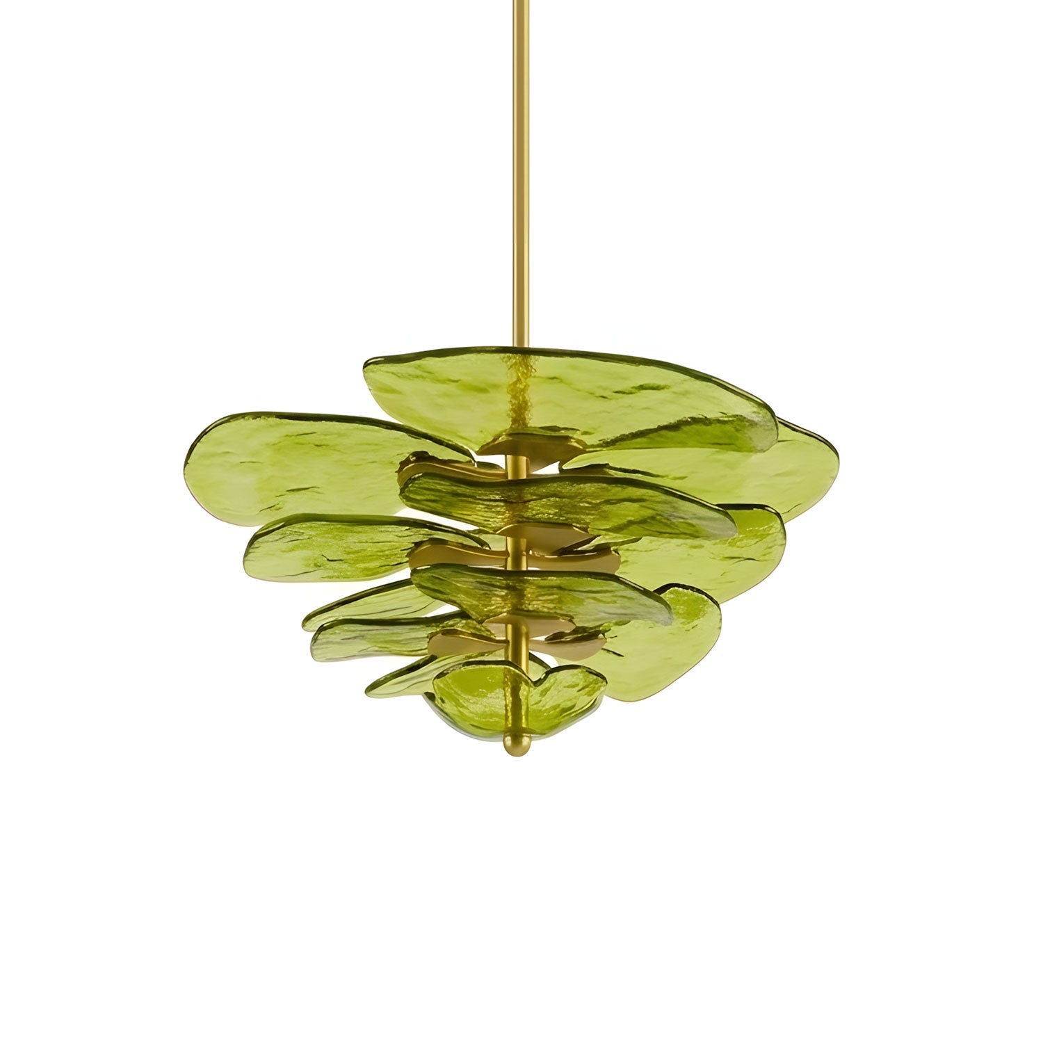 Petals Gold Murano Chandelier - DEPRIMO
