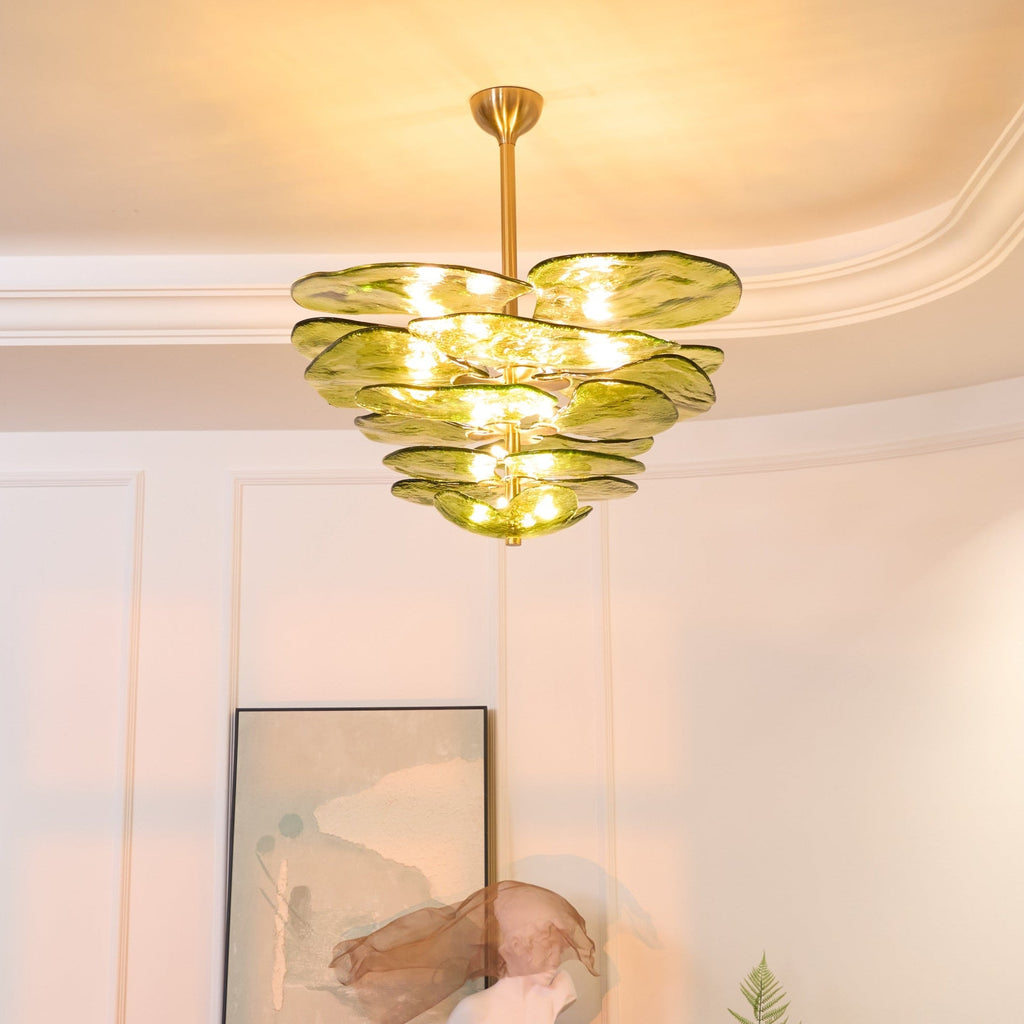 Люстра Petals Gold Murano