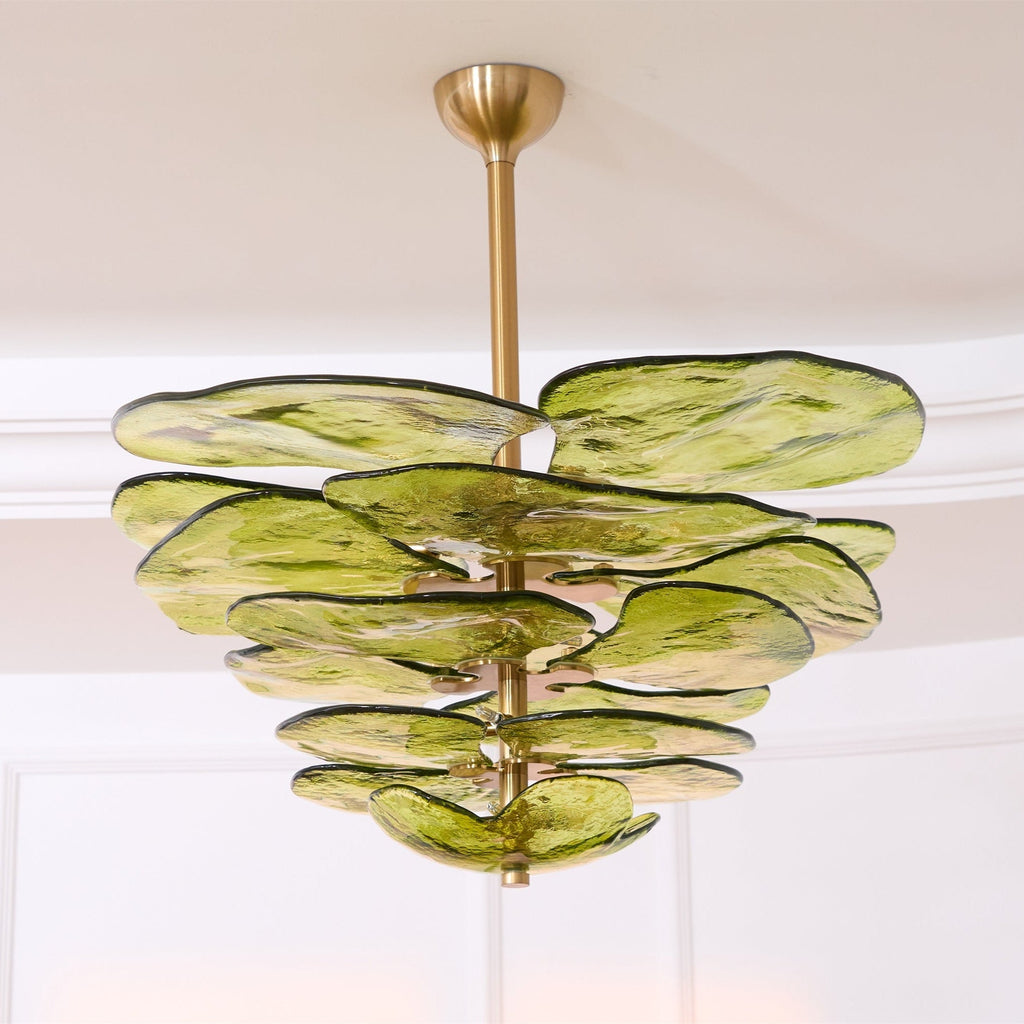 Люстра Petals Gold Murano