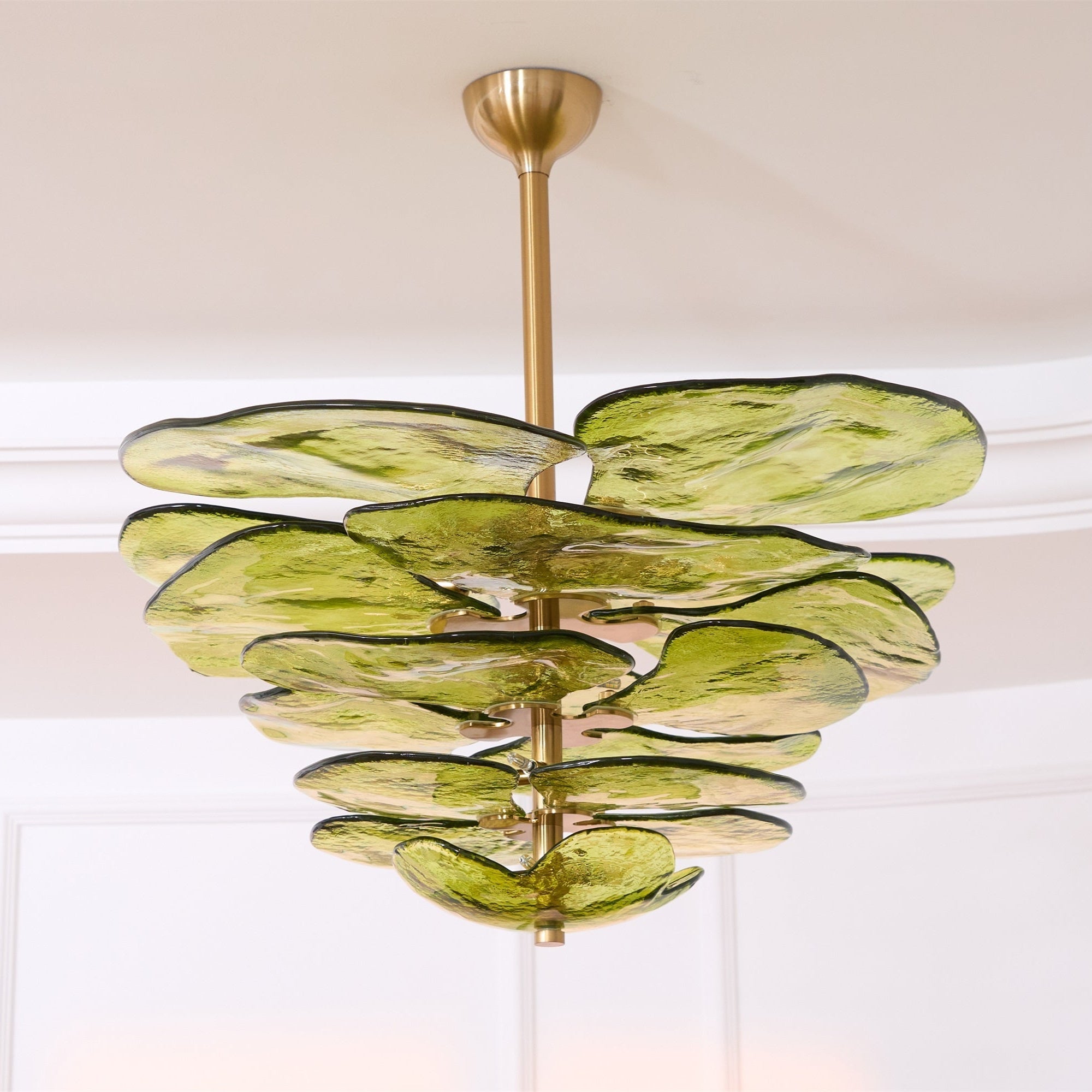 Люстра Petals Gold Murano