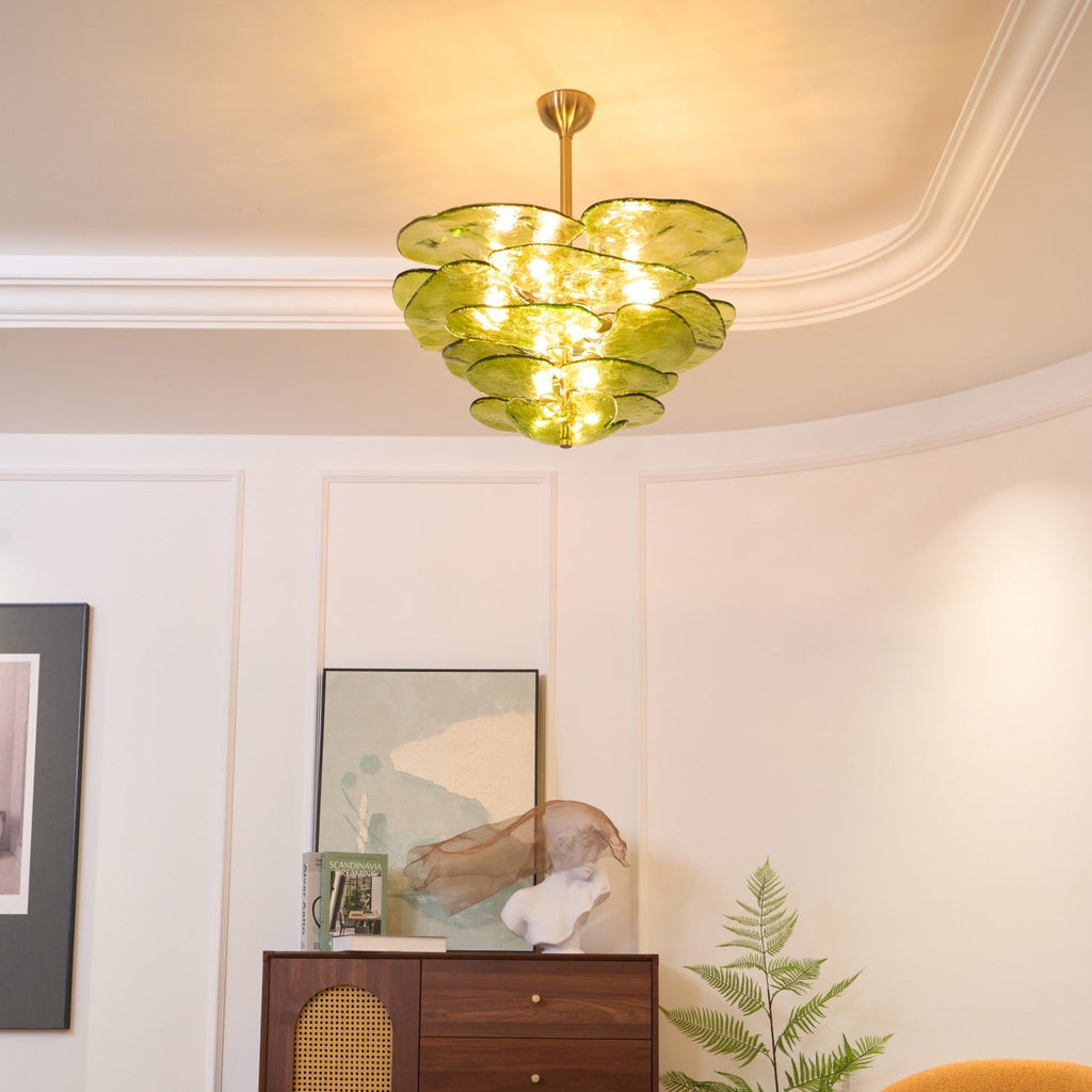 Люстра Petals Gold Murano