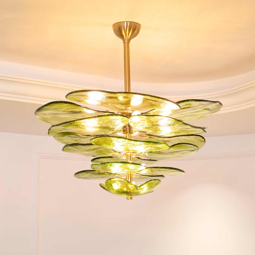 Люстра Petals Gold Murano