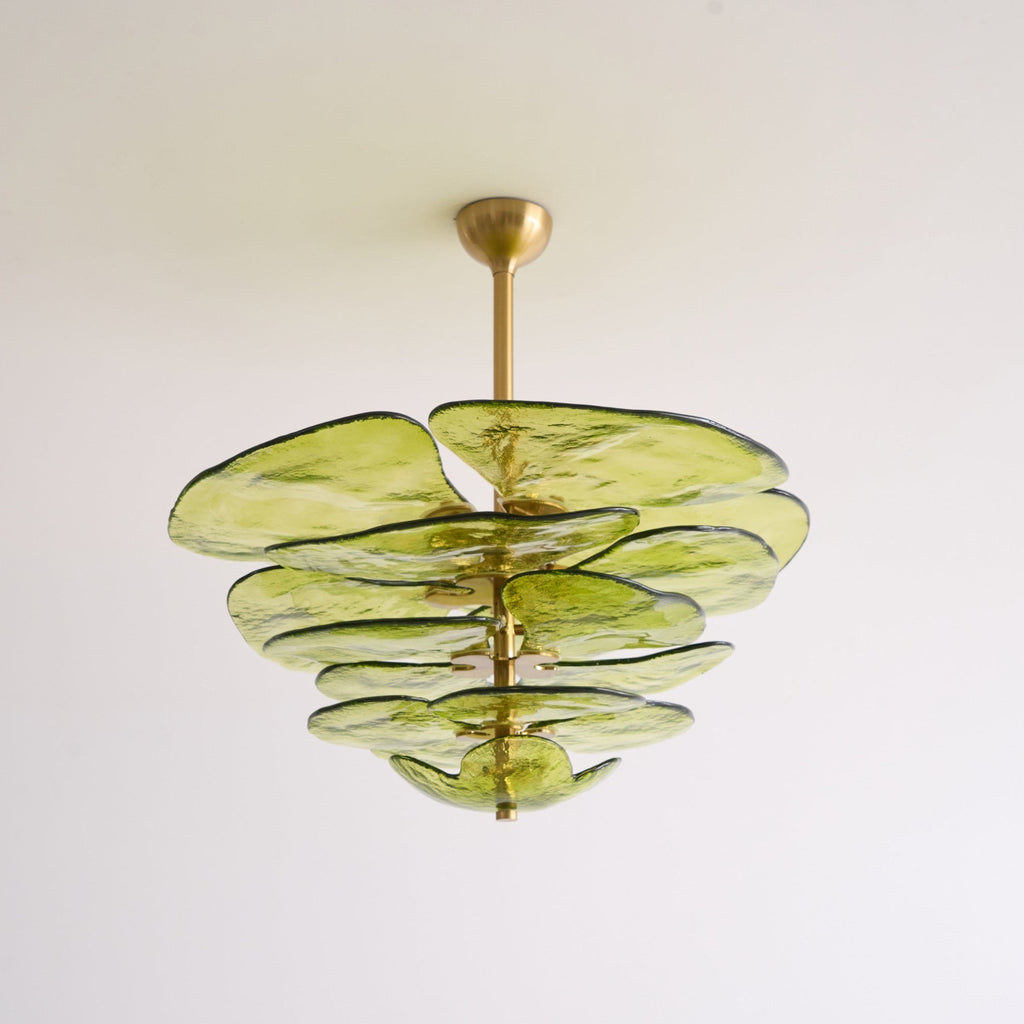 Люстра Petals Gold Murano