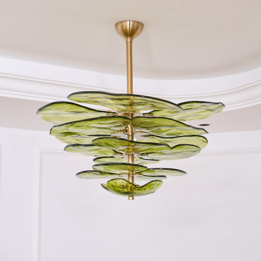 Люстра Petals Gold Murano