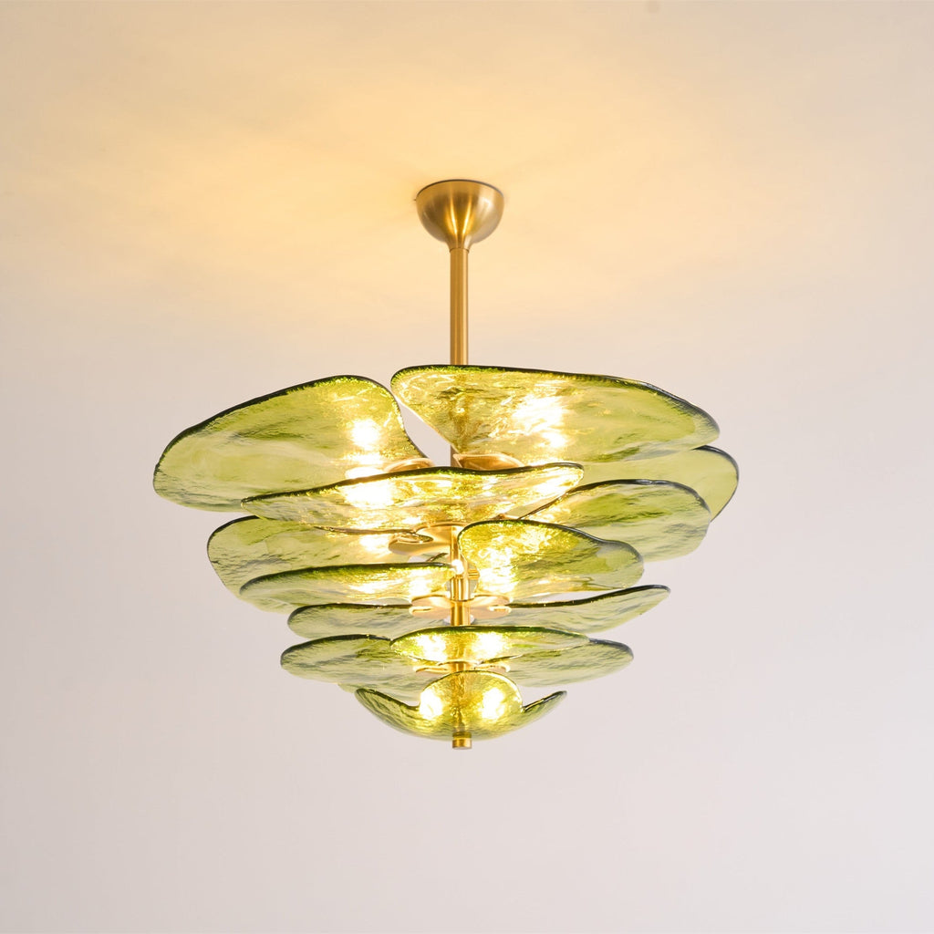 Люстра Petals Gold Murano
