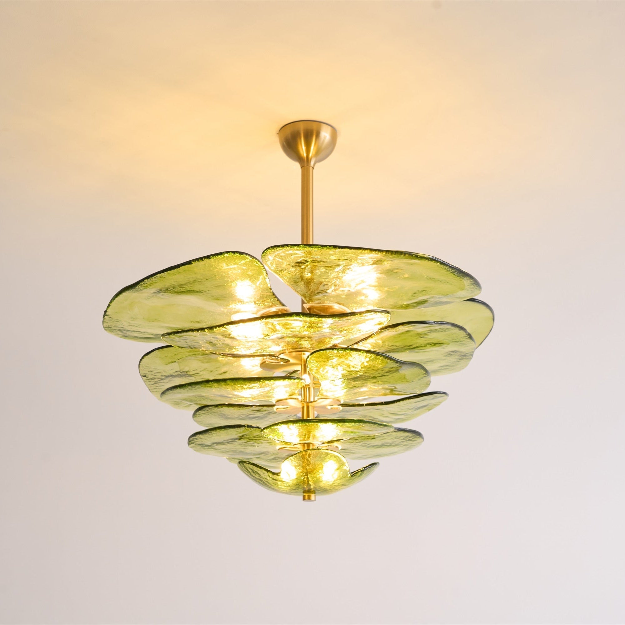 Люстра Petals Gold Murano