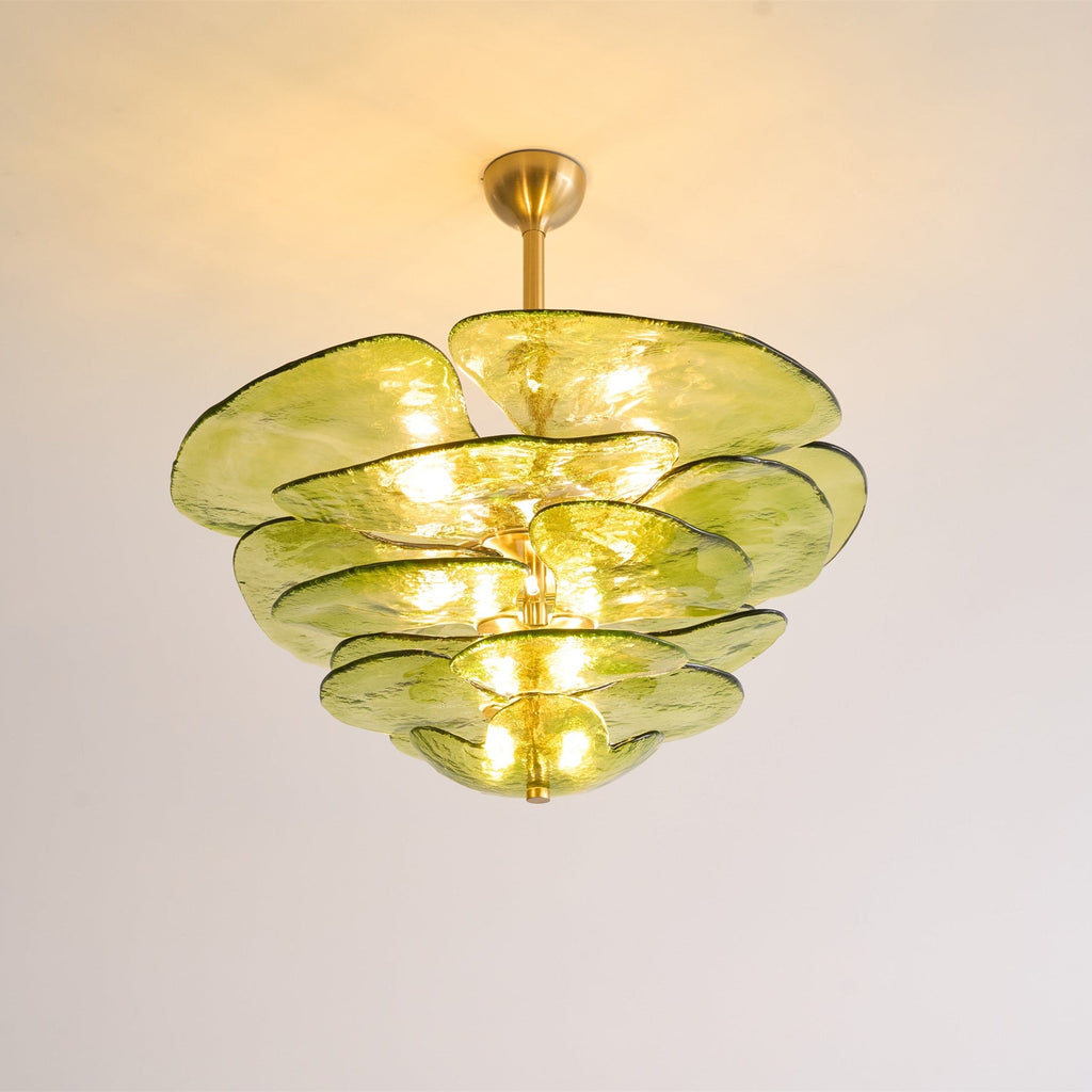 Люстра Petals Gold Murano