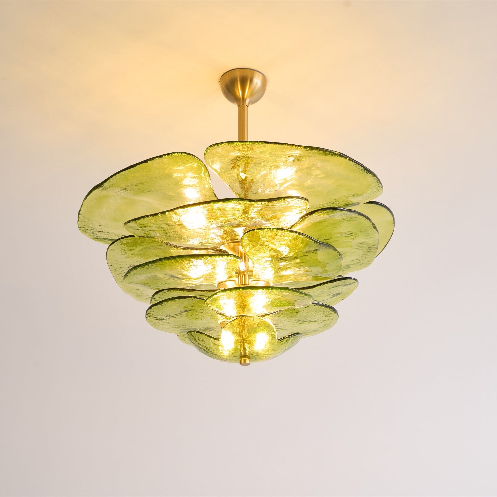 Люстра Petals Gold Murano
