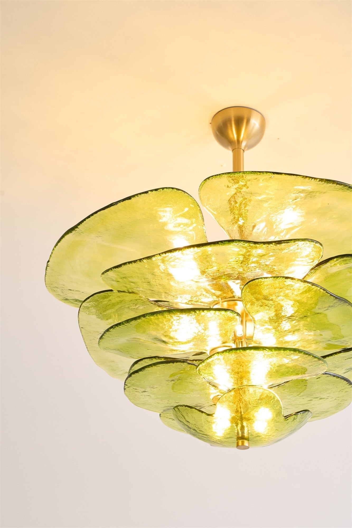 Люстра Petals Gold Murano