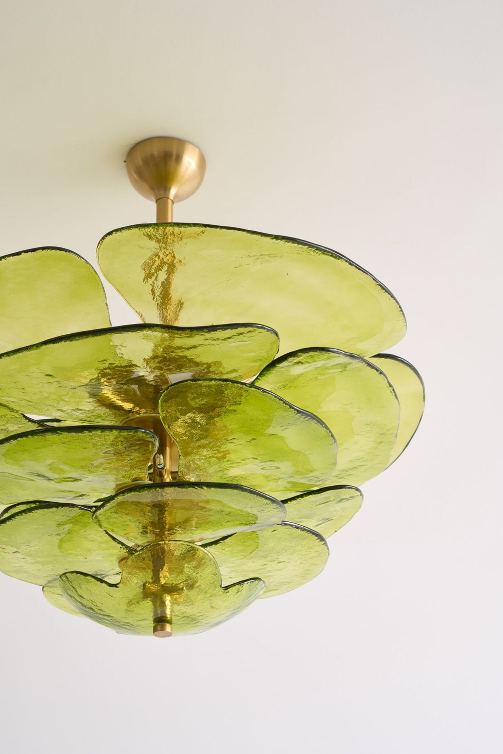 Люстра Petals Gold Murano