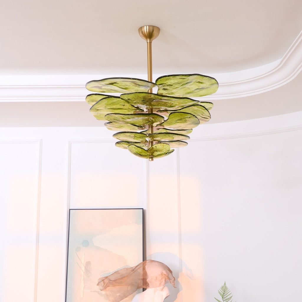 Люстра Petals Gold Murano