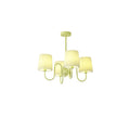 Pleated Fabric Matcha Chandelier - DEPRIMO