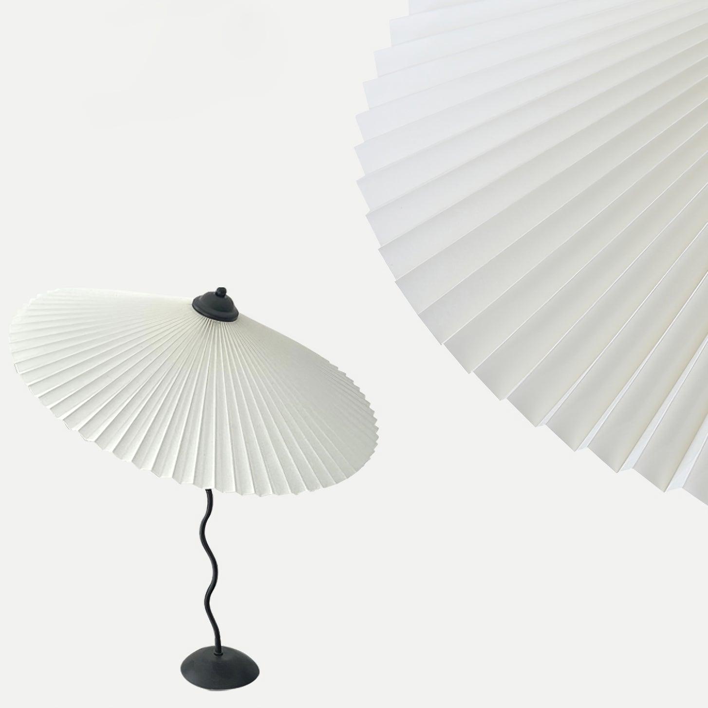 Pleated Hat Table Lamp - DEPRIMO