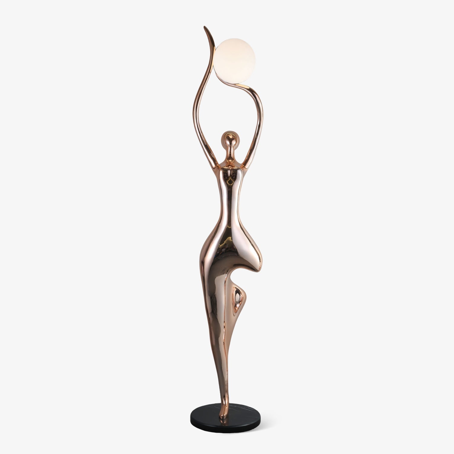 Pose Yoga Sculpture Floor Lamp - Vakkerlight