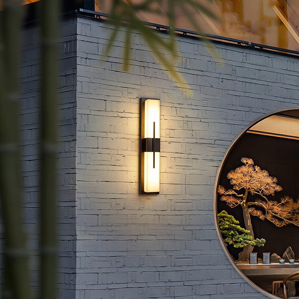 Настінний світильник Possini Outdoor Alabaster