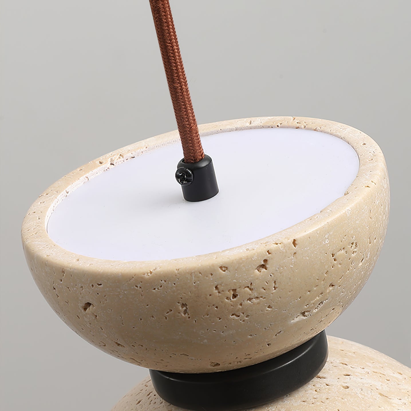 Vireo Travertine Pendant Light