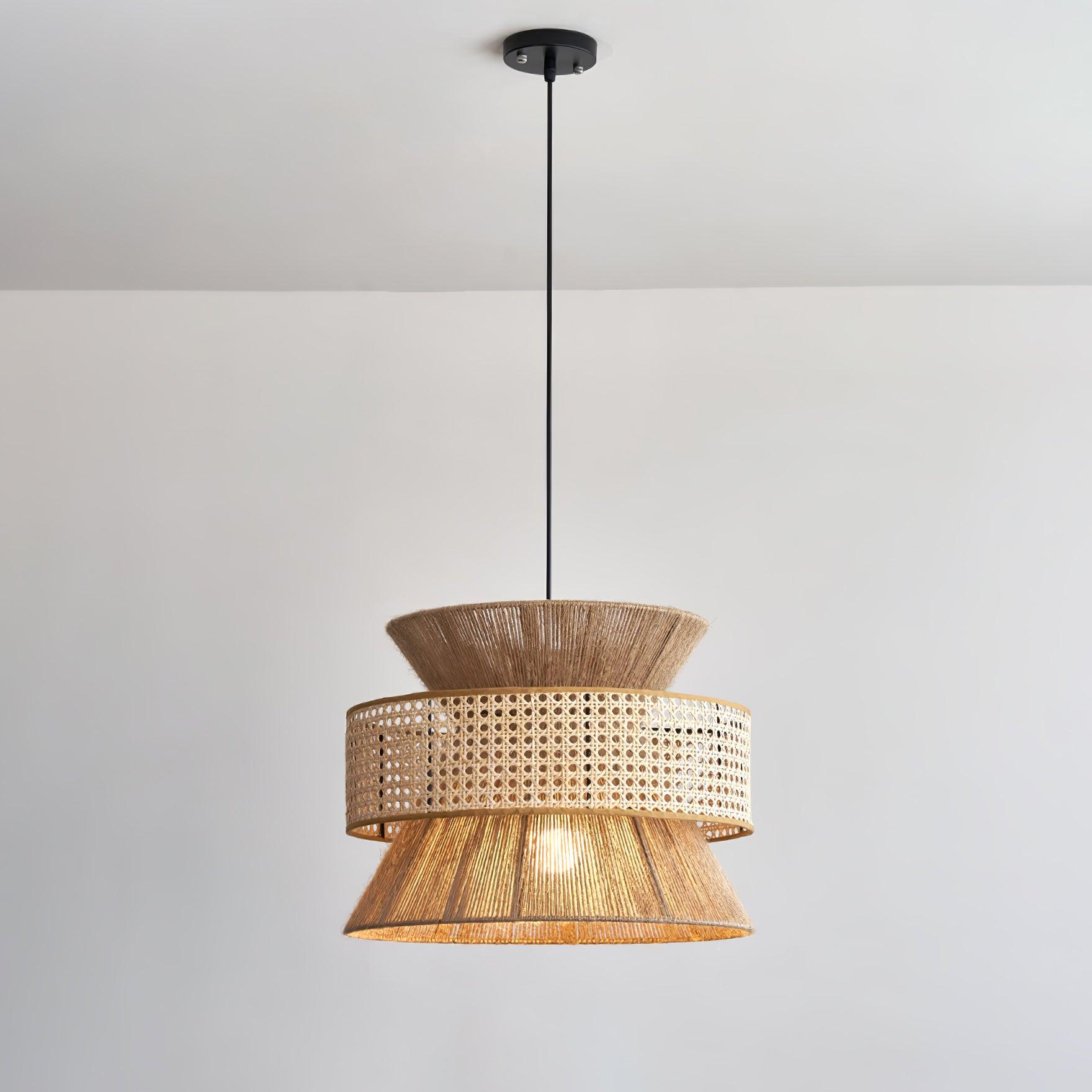 Rattan Bamboo Pendant Lamp - DEPRIMO