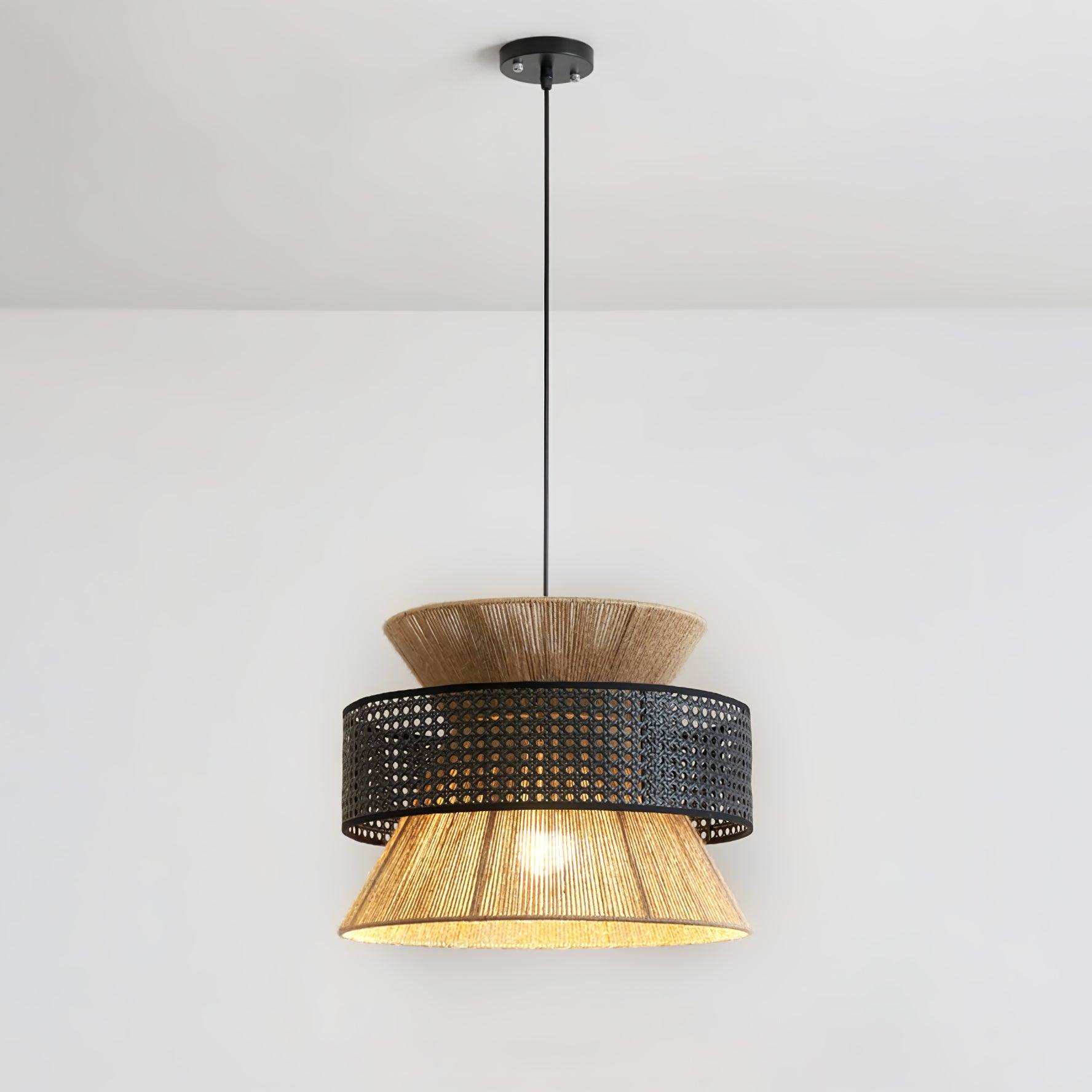 Rattan Bamboo Pendant Lamp - DEPRIMO