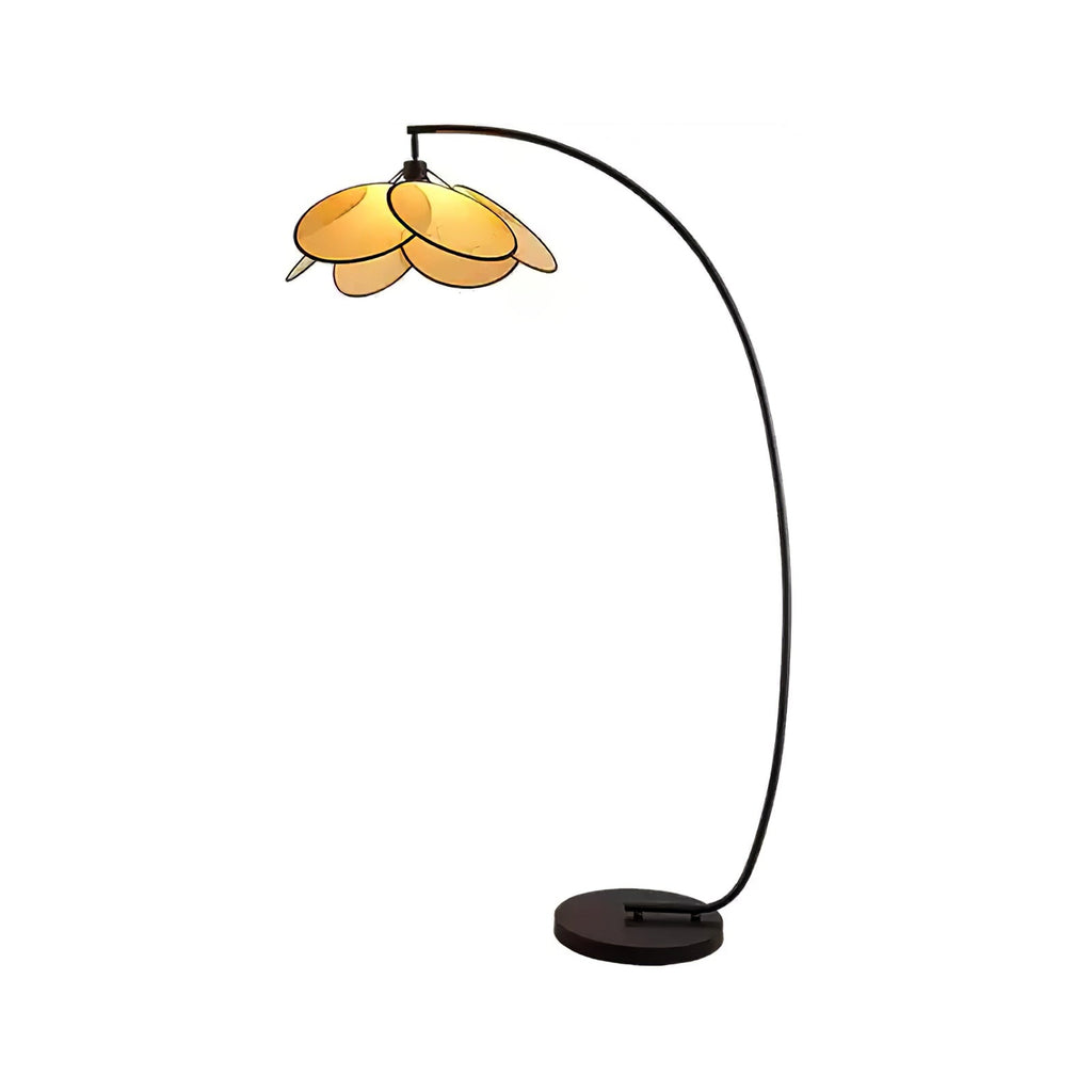 Торшер Rattan Bloom Arc