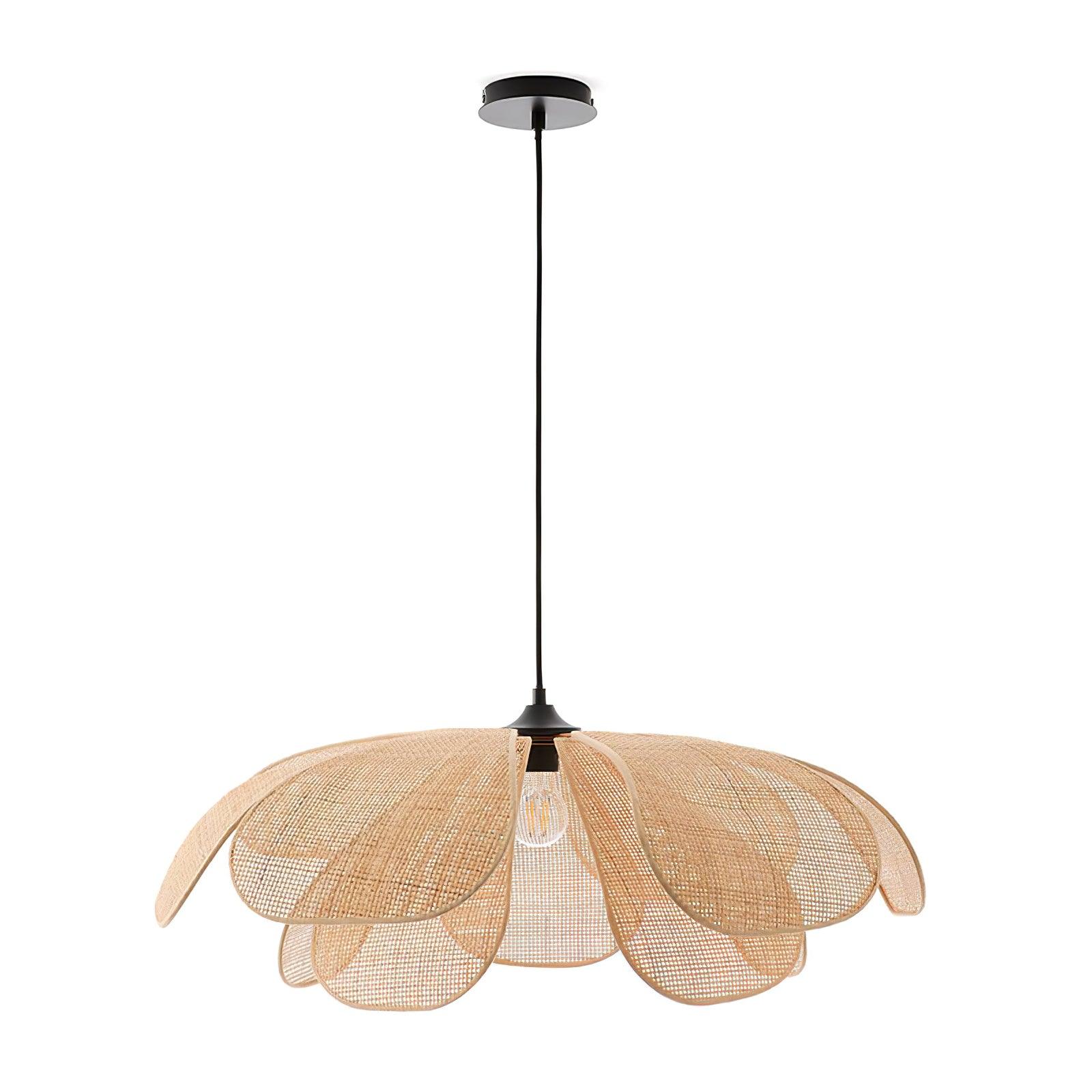 Rattan Petal Pendant Lamp - DEPRIMO