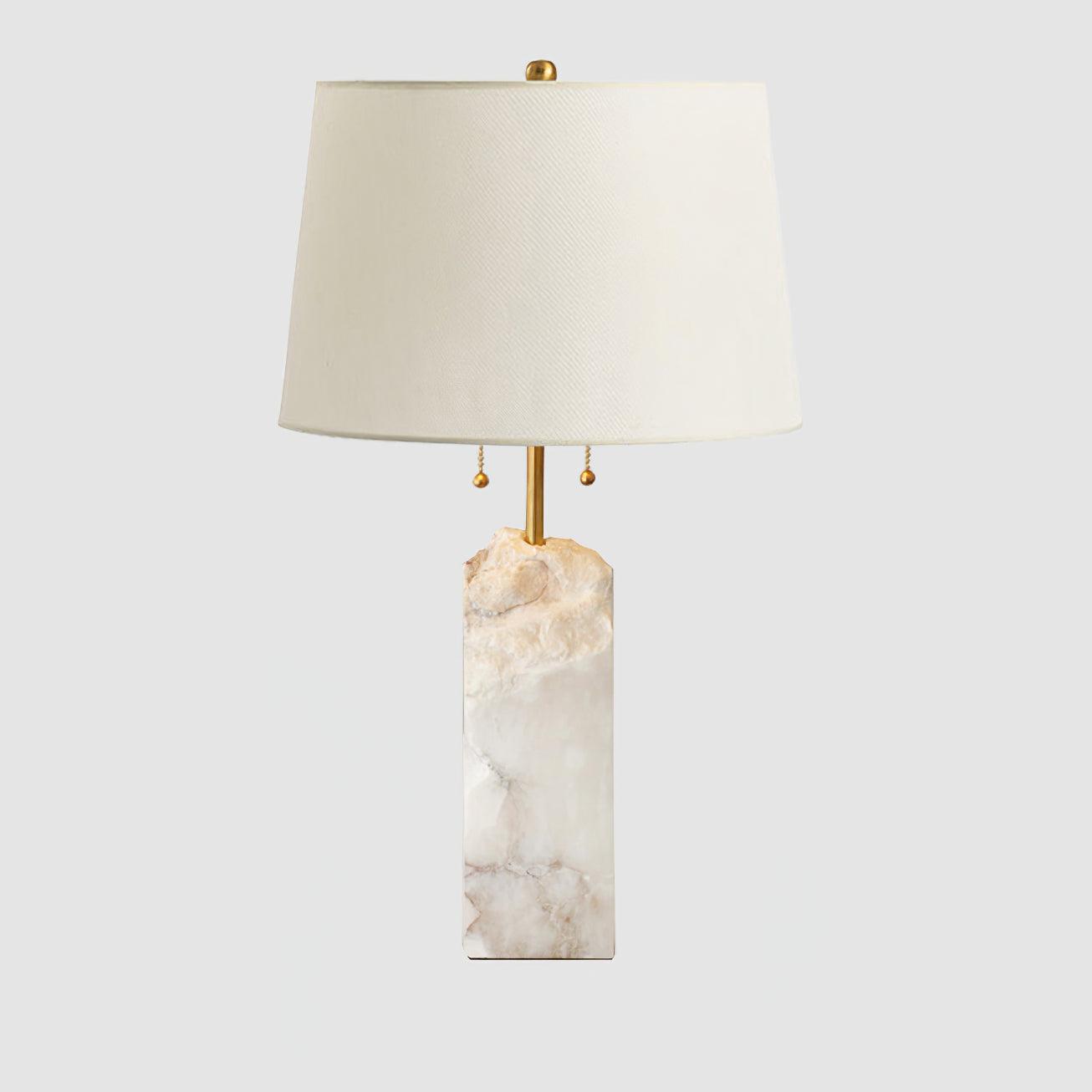 Raw Alabaster Table Lamp - DEPRIMO