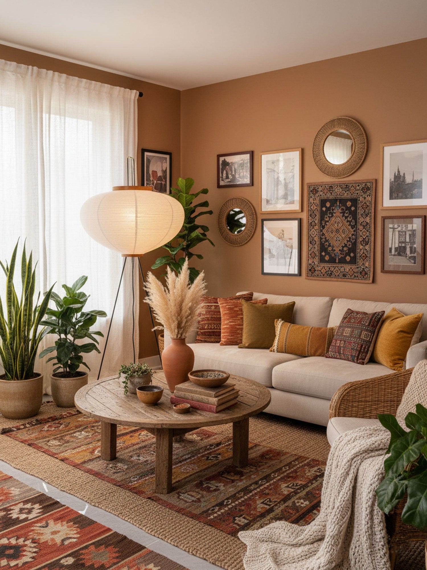 Rice Paper Floor Lamp