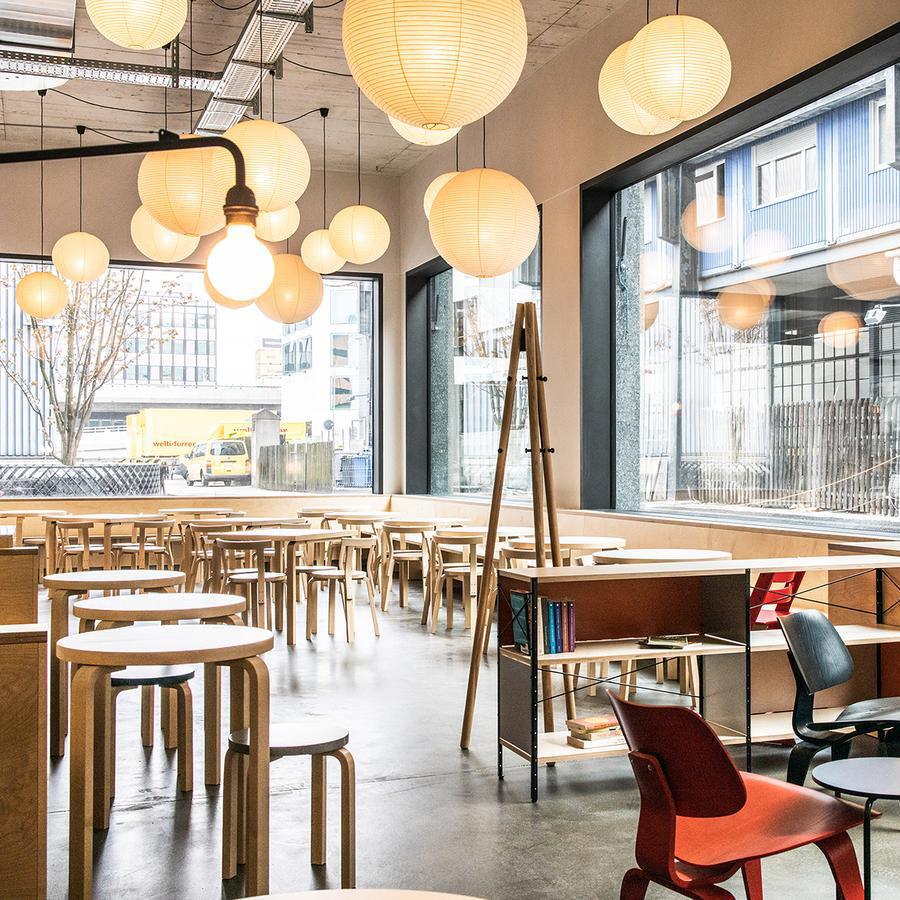 Підвісний світильник з паперу васі