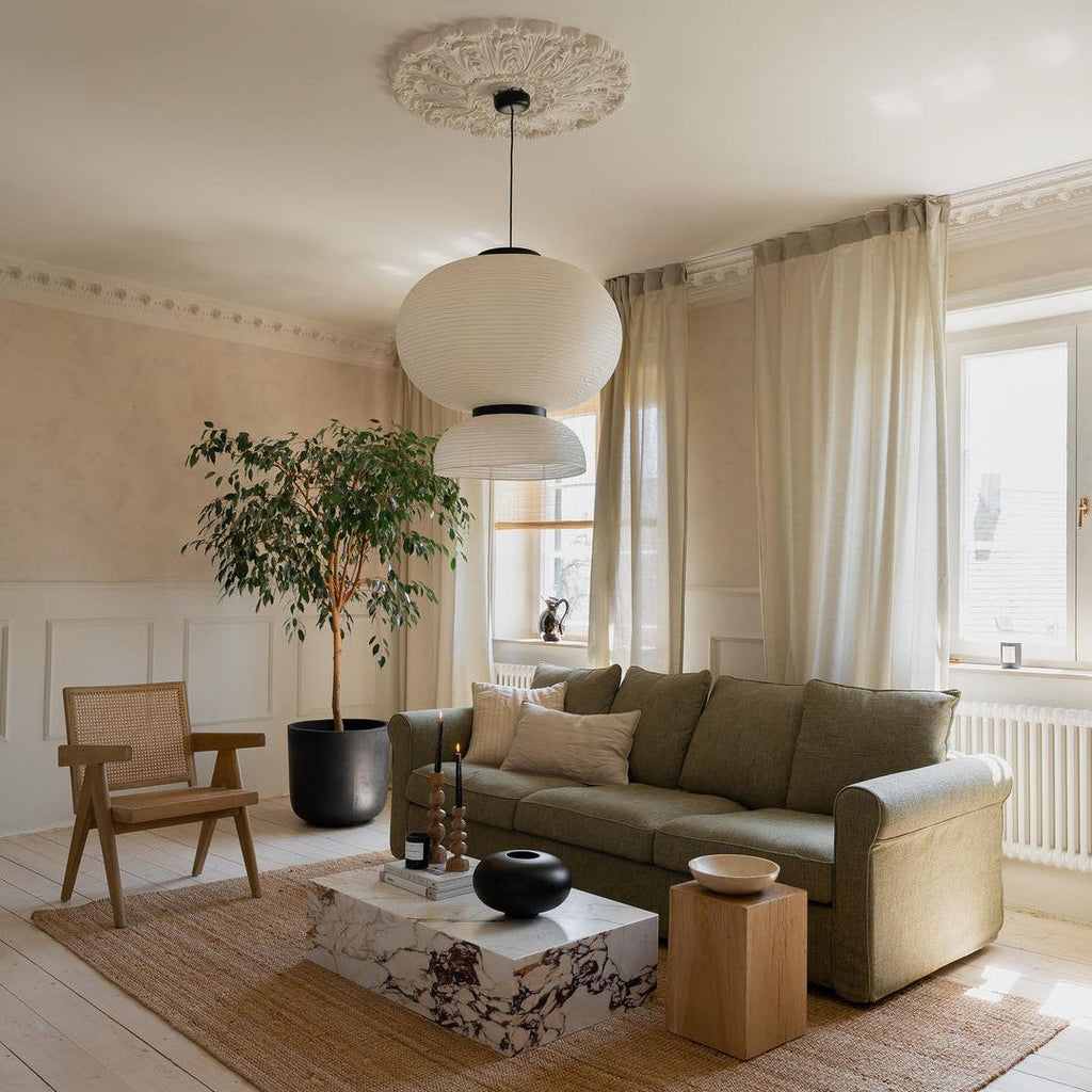 Rice Paper Lantern Pendant Swag Lamp