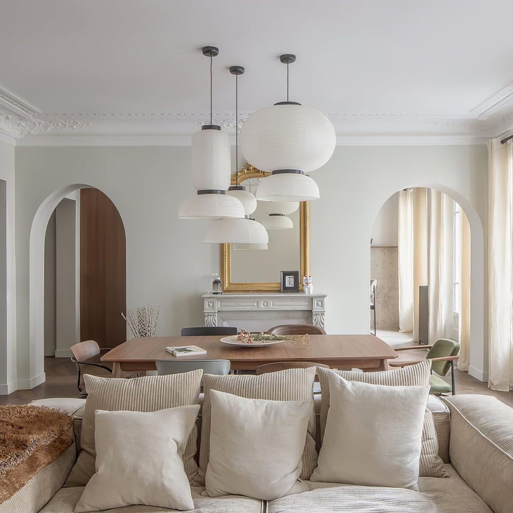 Rice Paper Lantern Pendant Swag Lamp