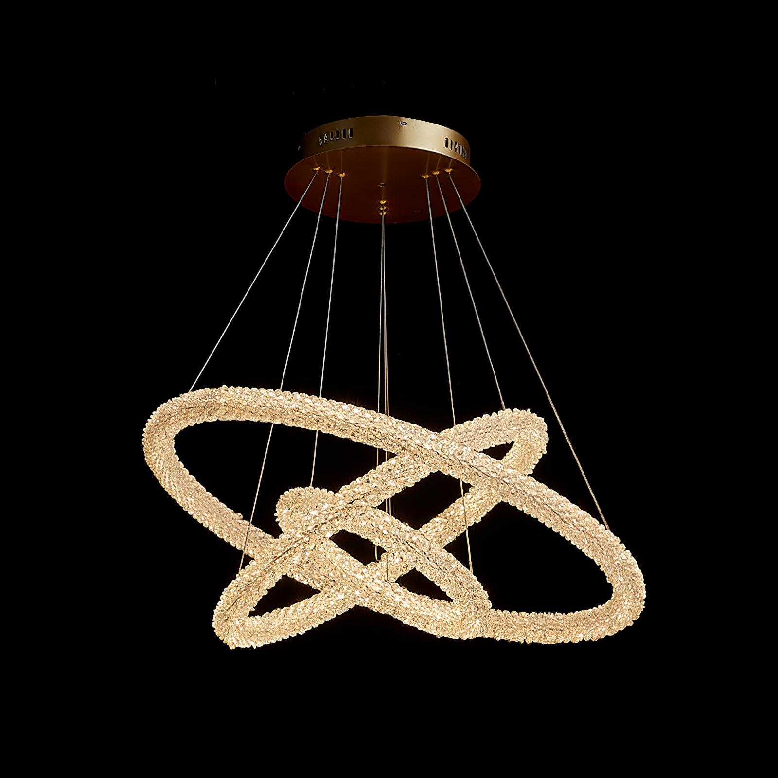Ring Crystal Chandeliers - DEPRIMO