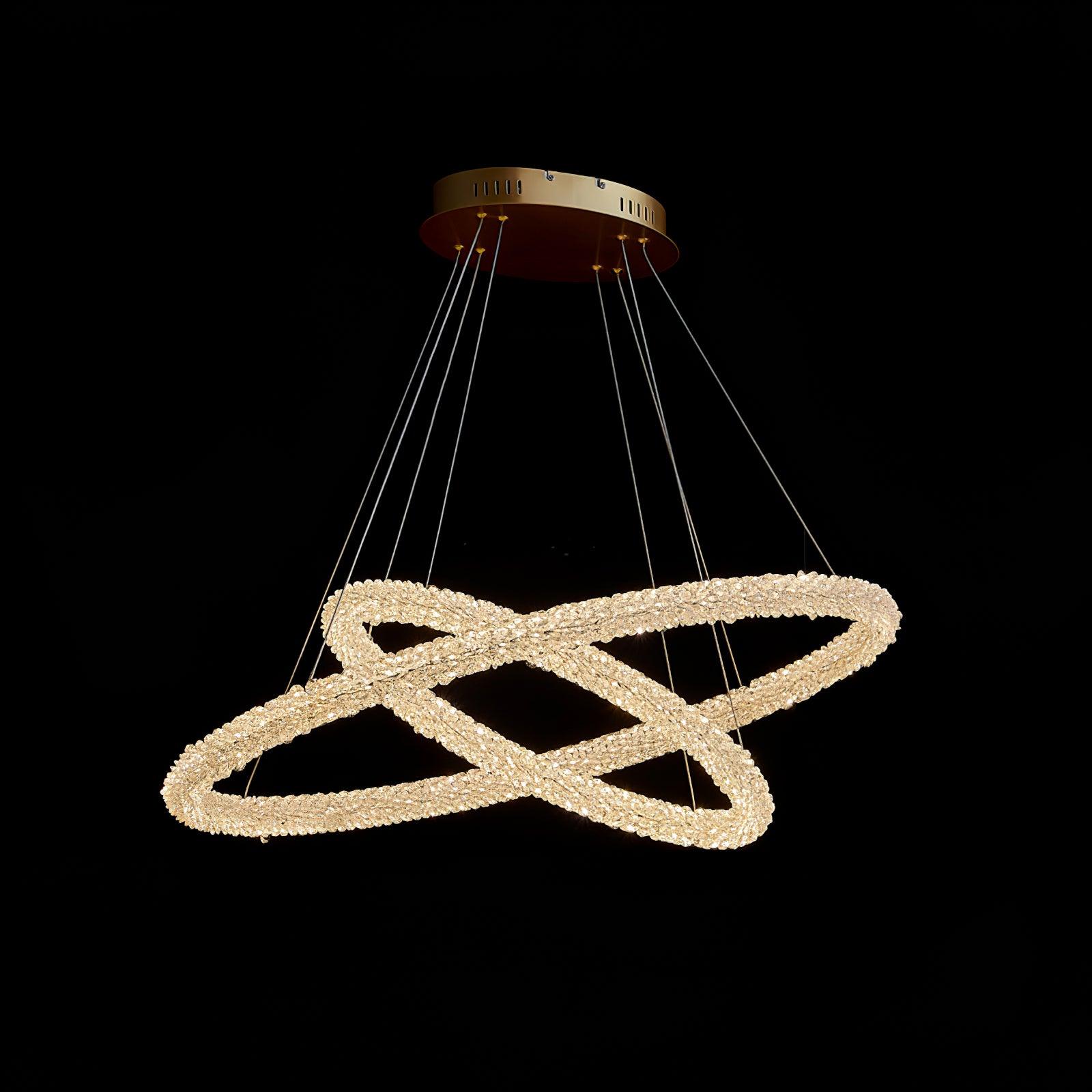 Ring Crystal Chandeliers - DEPRIMO