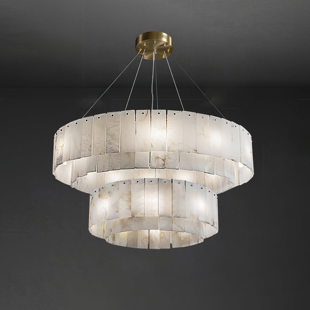 Rock Alabaster Chandelier - DEPRIMO