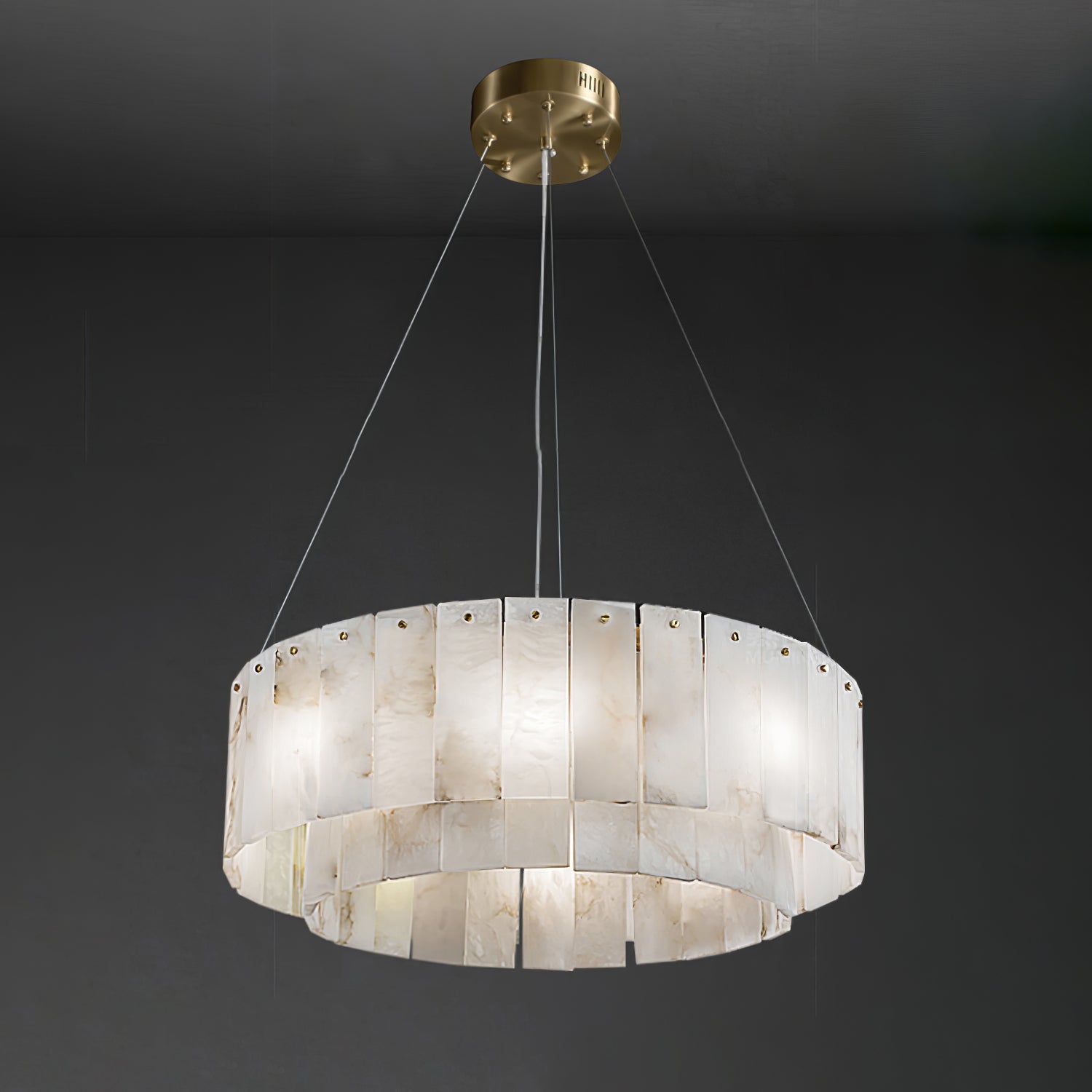 Rock Alabaster Chandelier - DEPRIMO