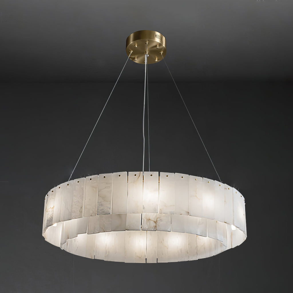 Rock Alabaster Chandelier - DEPRIMO