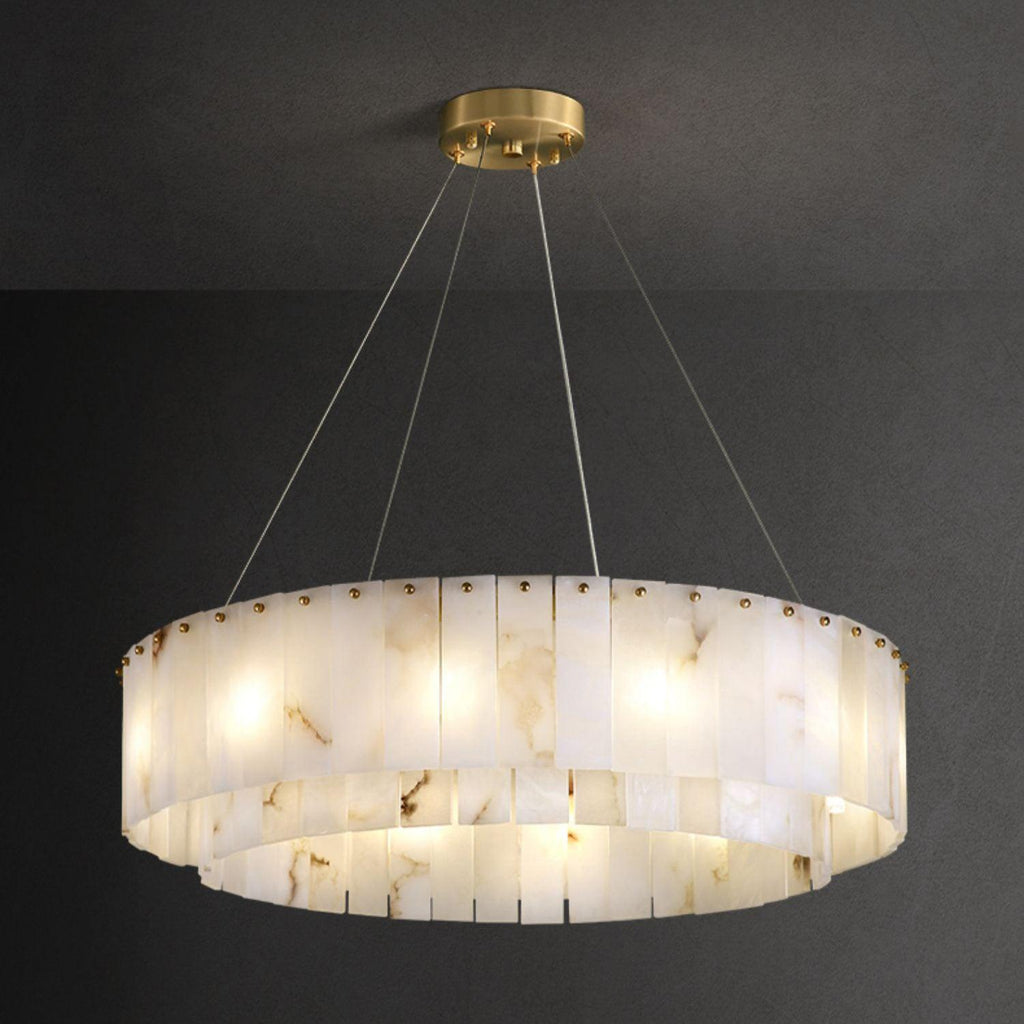 Rock Alabaster Chandelier - DEPRIMO