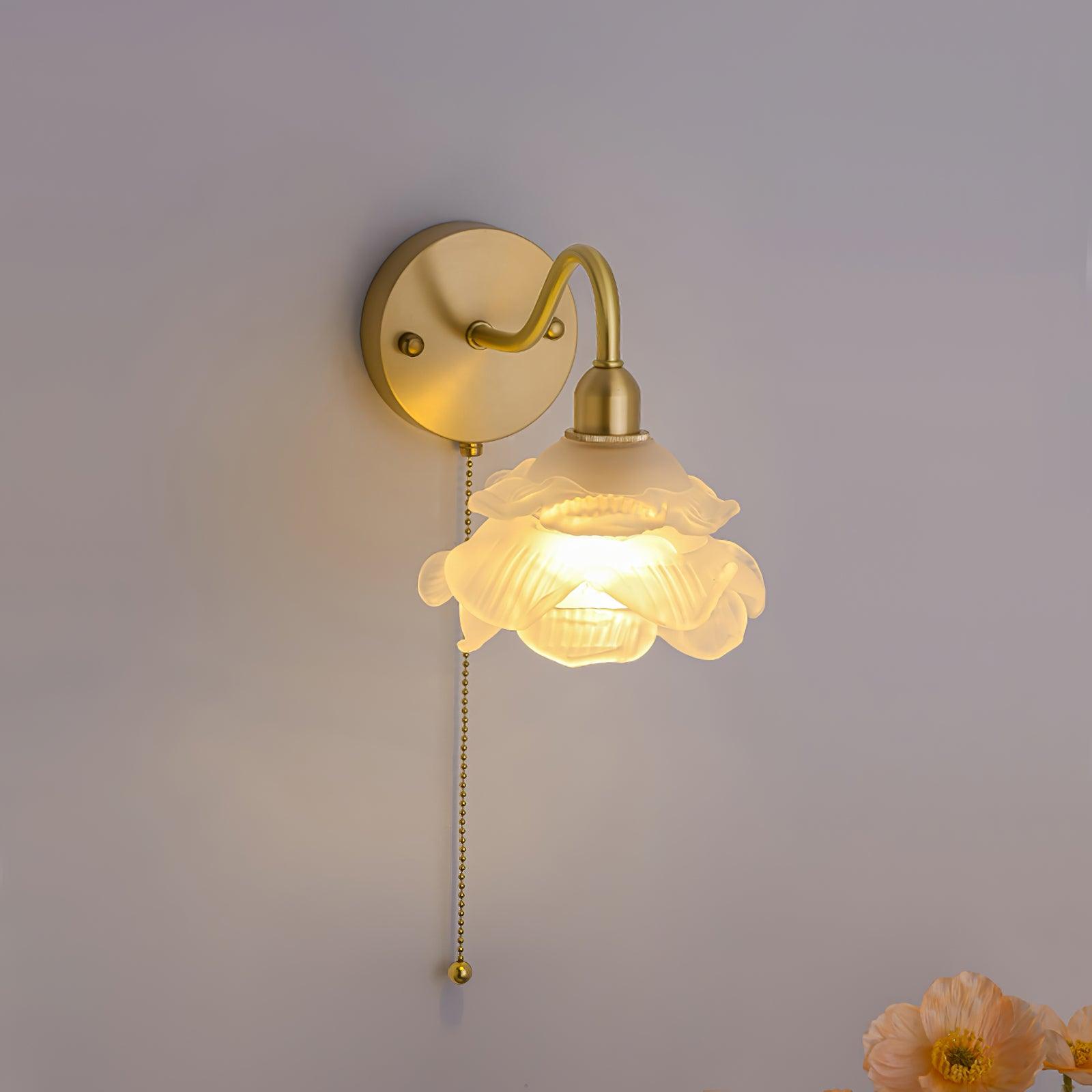 Настінний світильник Rose Brass