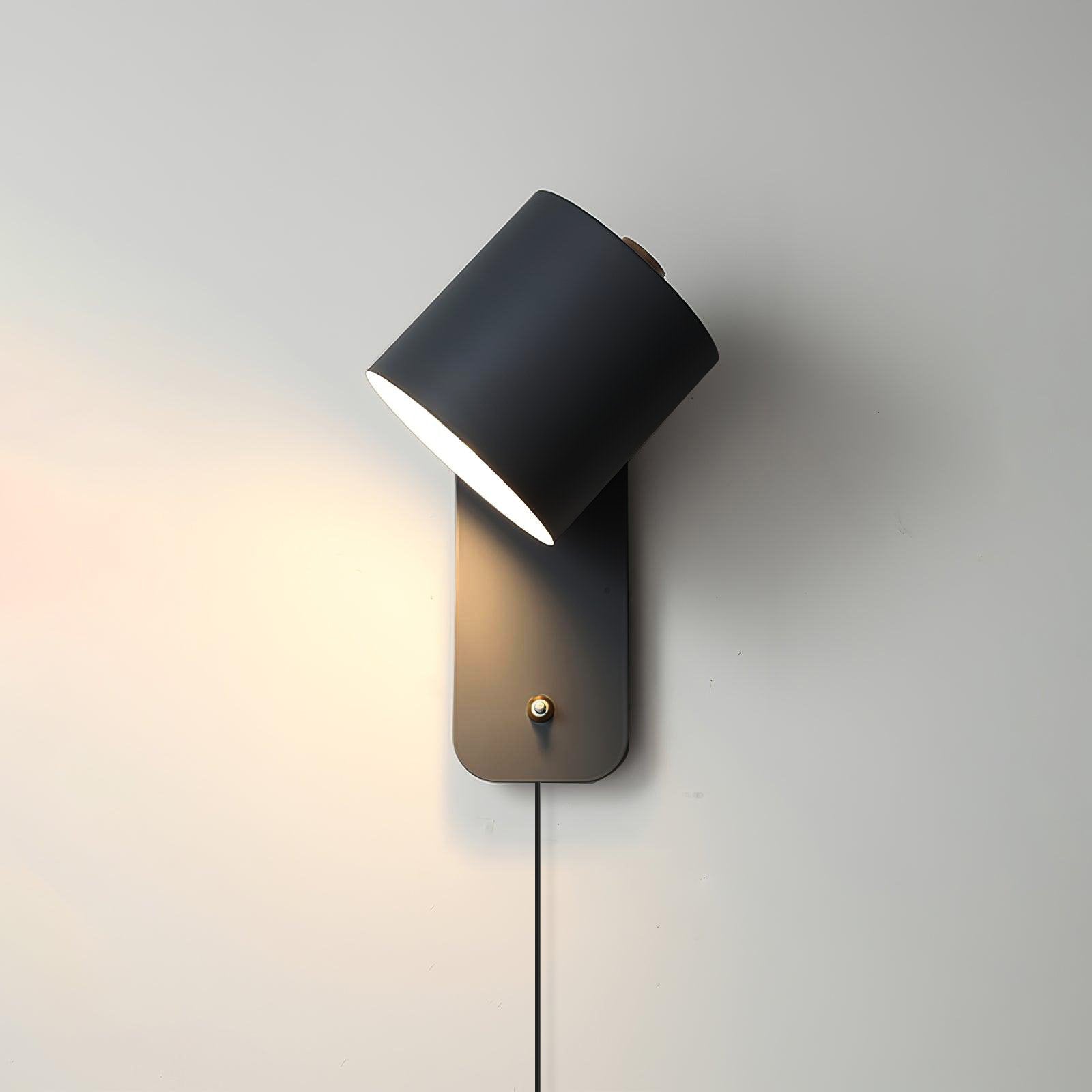 Rotatable Cylinder Plug - in Wall Lamp - DEPRIMO