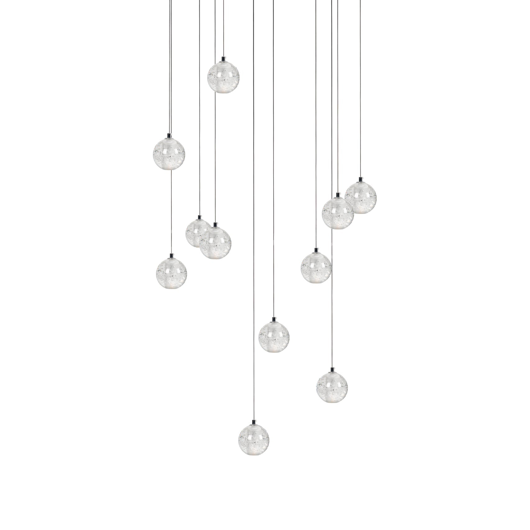Crystal Bubbles Balls Pendant Lamp - DEPRIMO