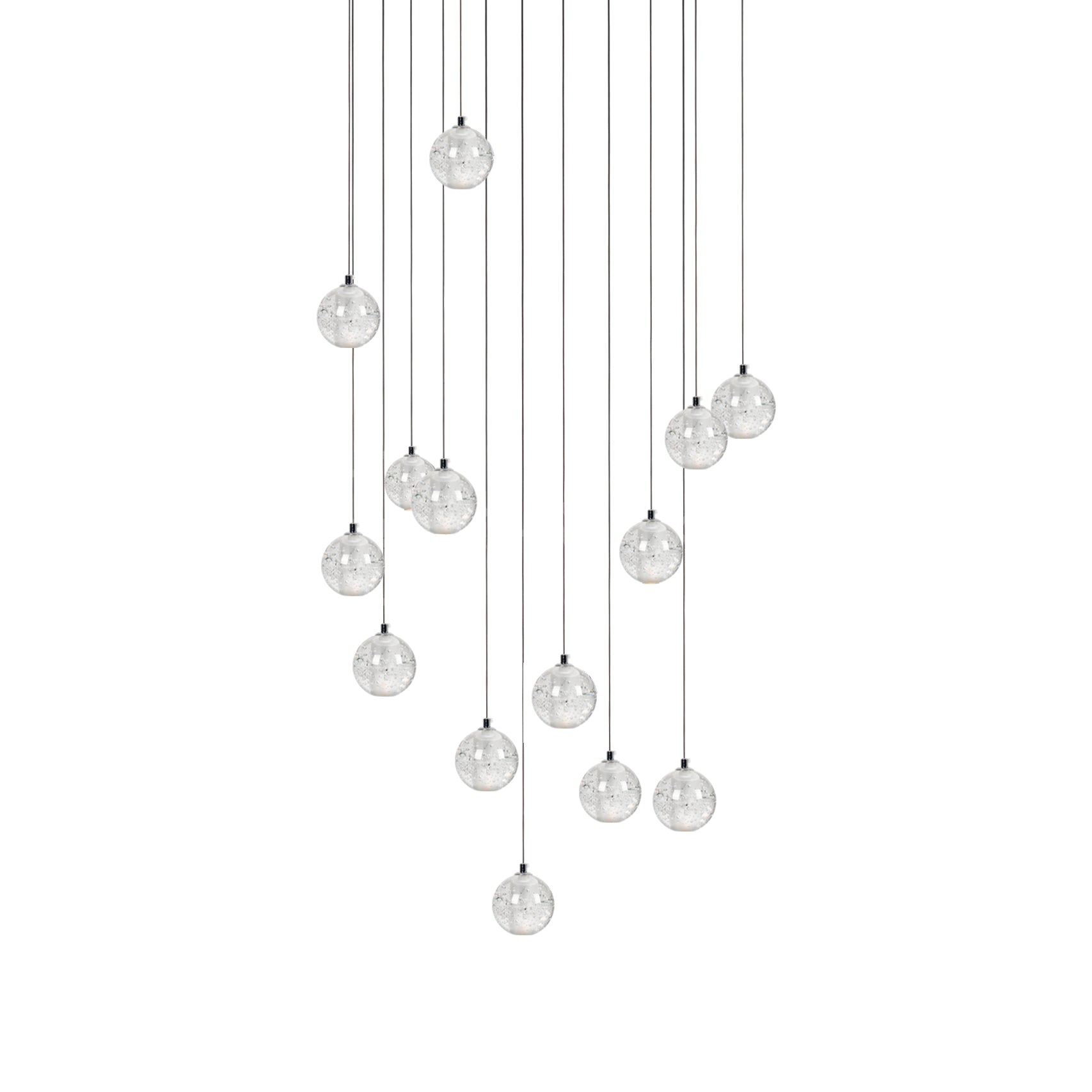 Crystal Bubbles Balls Pendant Lamp - DEPRIMO