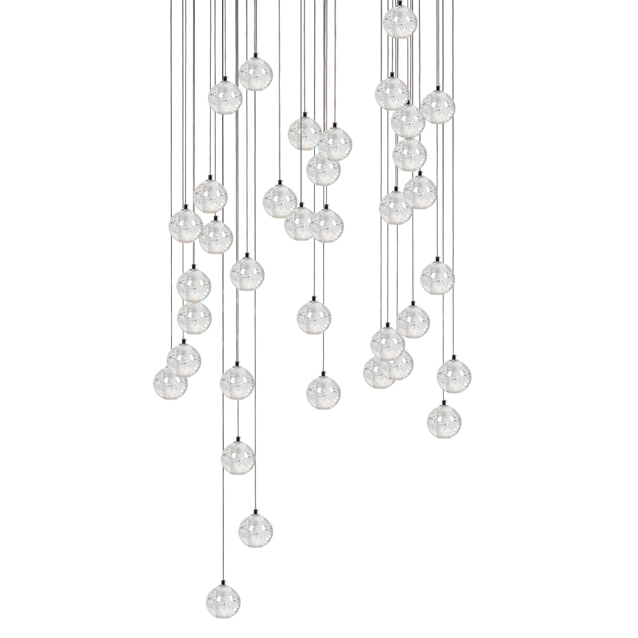 Crystal Bubbles Balls Pendant Lamp - DEPRIMO