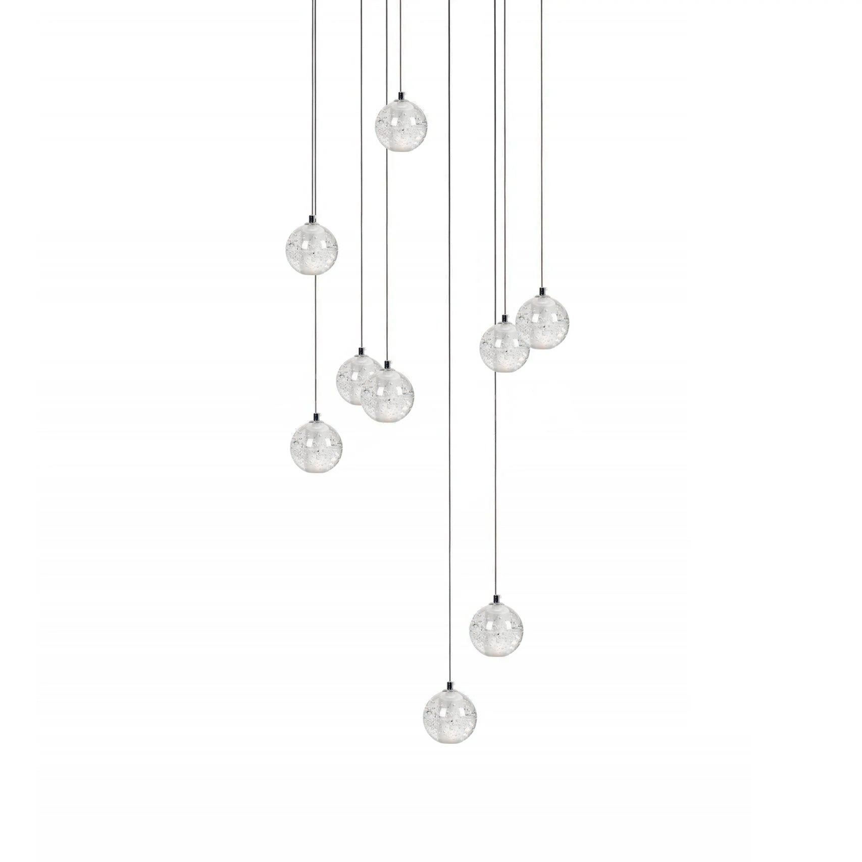 Crystal Bubbles Balls Pendant Lamp - DEPRIMO