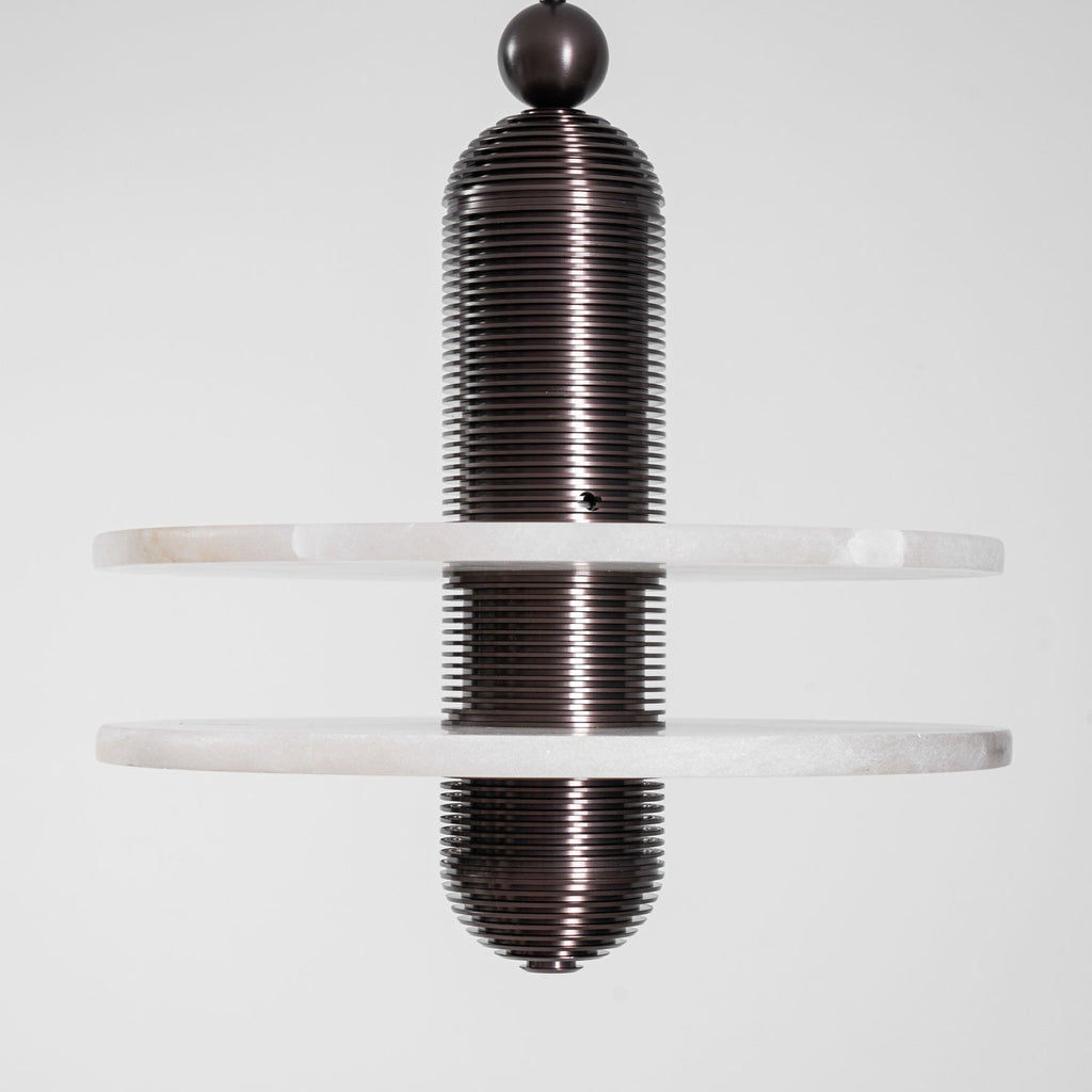 Saturn Alabaster Pendant Light
