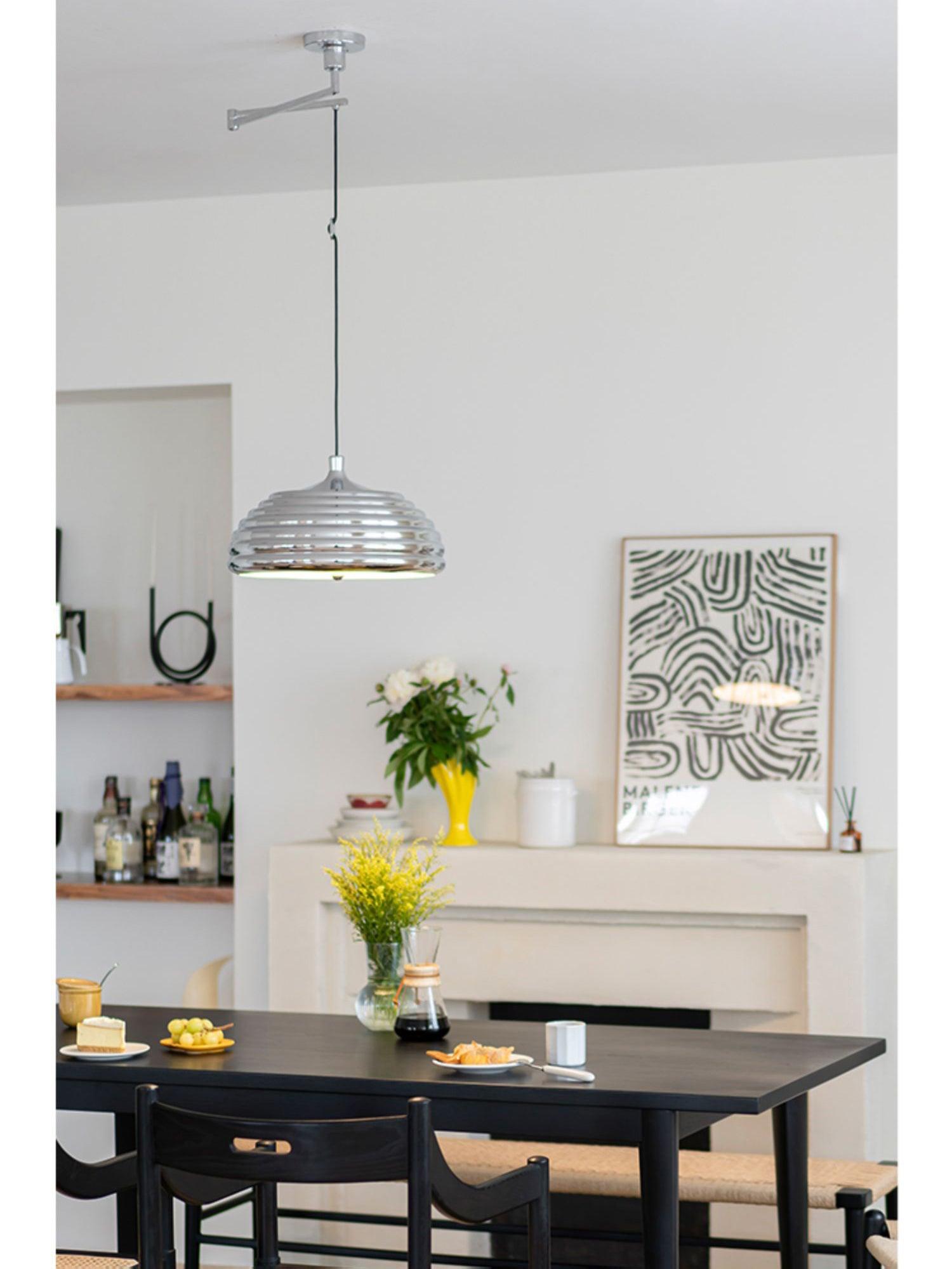 Saturno Chrome Pendant Lamp