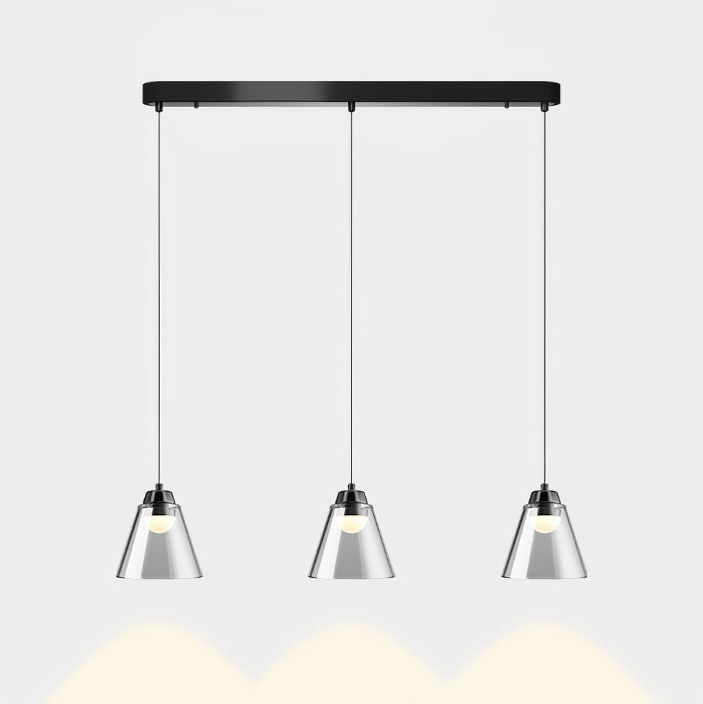 Sculptural Glass Pendant Lamp - Vakkerlight