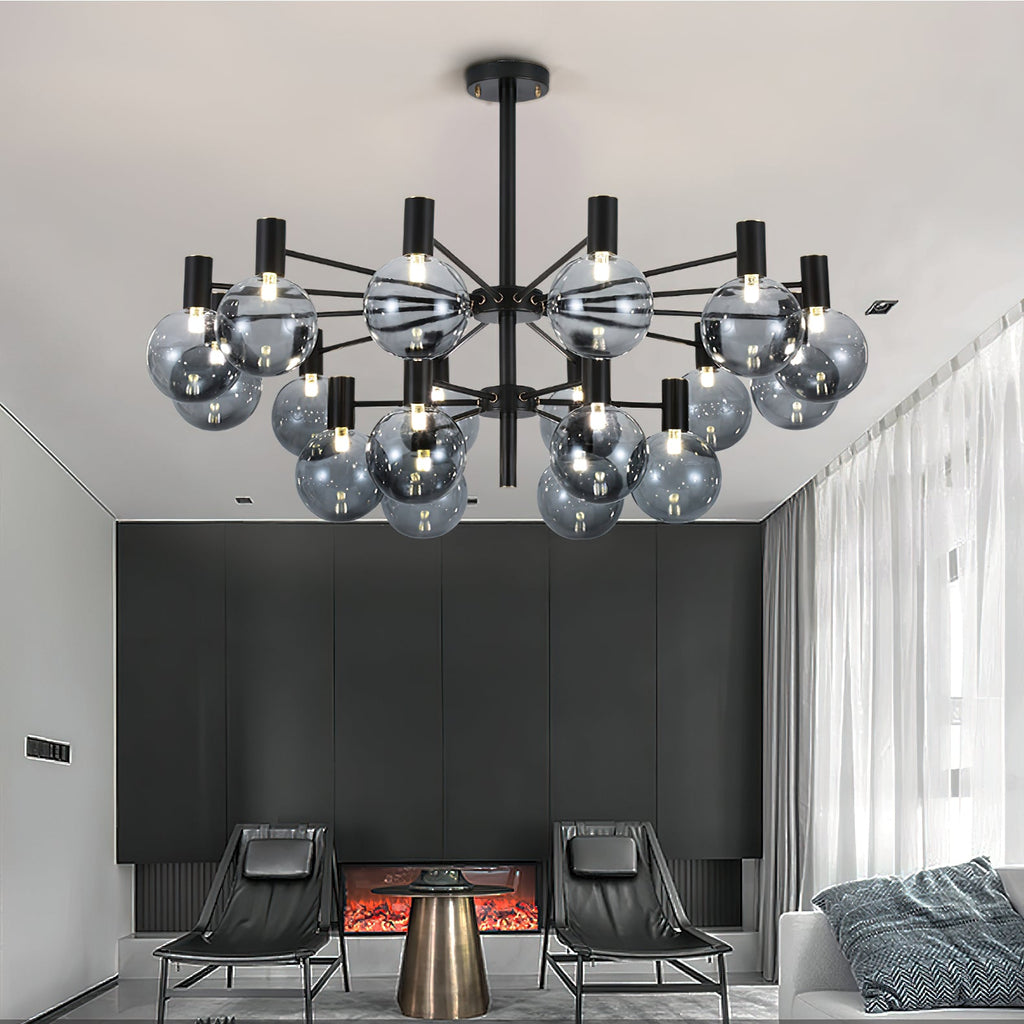 Люстра Selva Black